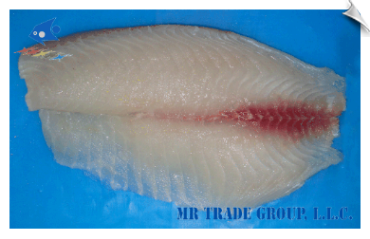 Tilapia Fillet, Non-CO Treated, Deep Skinned with 1/3 Bloodline, Regular Trimmed